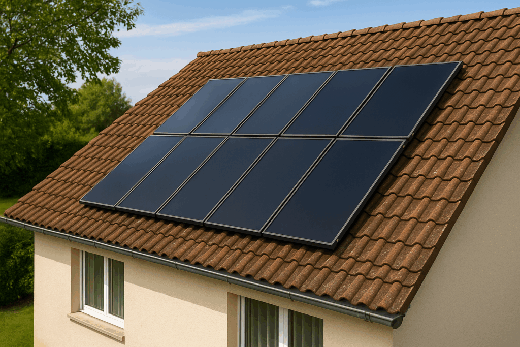 Panneaux solaire thermique toiture